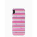 Kate Spade Accessories | Kate Spade Iphone Xs / X Case With Lips And Stripe | Color: Pink/Purple | Size: Os