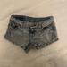 American Eagle Outfitters Shorts | American Eagle Size 4 Hipster Cut Offs | Color: Blue | Size: 4