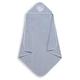 Interbaby 01183-31 Baby Kapuzenbadetuch CORAZON OSO grau, grau