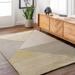 Bahay 8' x 10' Modern Contemporary Handmade Beige/Medium Gray/Gray/Light Beige/Mustard/Peach Area Rug - Hauteloom