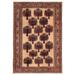 ECARPETGALLERY Hand-knotted Rizbaft Tan Wool Rug - 6'9 x 9'7