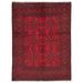 ECARPETGALLERY Hand-knotted Finest Khal Mohammadi Red Wool Rug - 4'11 x 6'6