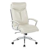 Work Smart Executive Faux Leather High Back Chair