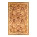 Overton Hand Knotted Wool Vintage Inspired Modern Contemporary Eclectic Brown Area Rug - 10' 2" x 15' 10"