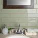 Merola Tile Chester Sage 3" x 12" Ceramic Wall Tile