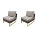 Amalfi Armless Sofa 2 Per Box