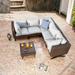 Patio Festival X-Leg 6-Piece Outdoor Conversation Set