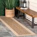 Brooklyn Rug Co Leah Classic Bordered Indoor/Outdoor Area Rug