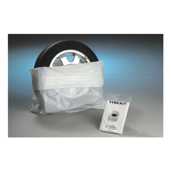 EICHNER 100er-Rolle Reifensäcke 70 x 100 x 30 cm weiß, 70x100x30 cm Image