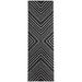 Black/Light Gray 2'6" x 8' Kitchen Mat - Latitude Run® Cori Kitchen Mat 0.08 x 120.0 W in white/black | Wayfair 85406F43D22C477BAC5E206EA1C6402B