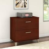 Gracie Oaks Magomed 2-Drawer Lateral Filing Cabinet Wood in Brown | 29.11 H x 29.57 W x 16.69 D in | Wayfair 4F7E9A7FDB664BE6BA935A34D73979E4