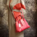 Coach Bags | Coach Bleecker Mini Satchel In Pebbled Leather | Color: Pink | Size: 10 W X 7.25 H Inches