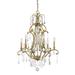 Acclaim Lighting Claire 24 Inch 3 Light Chandelier - IN11356AG