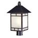 Acclaim Lighting Artisan 18 Inch Tall Outdoor Post Lamp - 9027ABZ