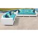 Miami 5 Piece Outdoor Wicker Patio Furniture Set