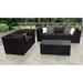 Barbados 6 Piece Outdoor Wicker Patio Furniture Set