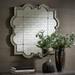 Fantina Antique Silver Paned Wall Mirror by iNSPIRE Q Classic