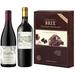 90 Point Red Wine & Brix Wine Pairing Chocolate Gift Set - Various Regions