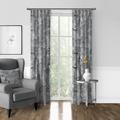 Lark Manor™ Aldham 100% Cotton Toile Room Darkening Pinch Pleat Single Curtain Panel 100% Cotton | 144 H x 20 W in | Wayfair