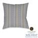 kathy ireland HOME Peaceful Elegance Dashwork 18" x 18" Decorative Pillow Polyester/Polyfill blend | 18 H x 18 W x 3 D in | Wayfair PCEDW18X18ODP