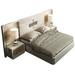 Hispania Home London Upholstered Standard Bedroom Set Upholstered in Brown | King | Wayfair BEDOR179-SET3KM