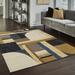 Black/Brown 26.38 x 0.55 in Area Rug - Mercury Row® Sirmans Abstract Ivory/Brown/Dark Gray Area Rug | 26.38 W x 0.55 D in | Wayfair