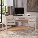 Birch Lane™ Sumi Desk w/ Built in Outlets Wood in White | 30 H x 60 W x 28 D in | Wayfair BBC16F5D0E7E4ADBAE11496AA9A236C4