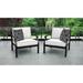 Kathy Ireland Madison Ave. 2 Piece Outdoor Aluminum Patio Furniture Set