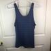 Athleta Tops | Athleta Max Out Chi 2 In 1 Tank Striped Tank Only | Color: Blue | Size: S