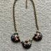 J. Crew Jewelry | J. Crew Statement Necklace | Color: Gold/Gray | Size: Os