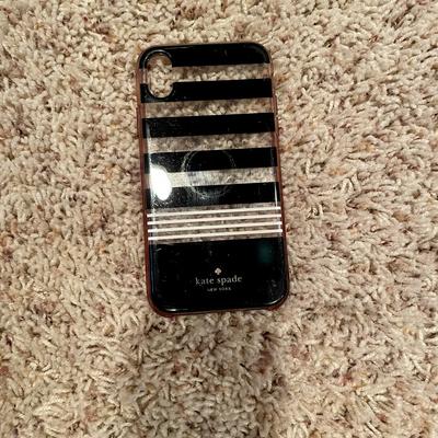 Kate Spade Accessories | Kate Spade Iphone Xr Striped Phone Case | Color: Black | Size: Iphone Xr