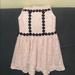 Kate Spade Dresses | Kate Spade Pink Brown Flower Lace Dress Size 7 | Color: Pink | Size: 7g