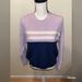 American Eagle Outfitters Sweaters | American Eagle Size Xs Sweater Stripe Purple | Color: Purple/White | Size: Xs