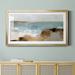 Wexford Home Ocean Sigh III - Picture Frame Painting Paper, Solid Wood in Blue/Green/Indigo | 14.5 H x 26.5 W x 1.5 D in | Wayfair PF051-175613FN-R