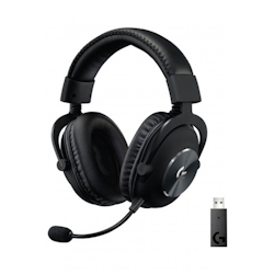 Logitech G Pro X Kopfhörer Kabellos Kopfband Gaming Schwarz Image