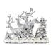 "Deer and Trees 16""L x 12.5""H Resin - Melrose International 80723DS"