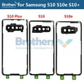 Boîtier de batterie pour Samsung Galaxy S10 S10e S10 Plus porte de batterie transparente avec