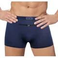 Boxer antivol à grandes poches pour hommes sous-vêtements slips quatre quarts culottes à