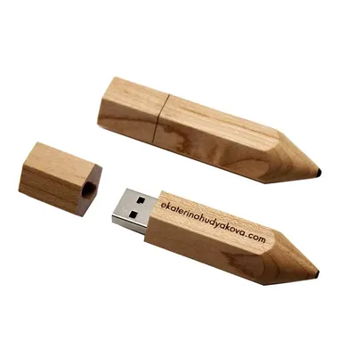 Clé USB en bois avec logo personnalisé gratuit clé USB en bois d'érable clé USB disque U