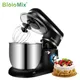 BioloMix – mélangeur sur socle bol en acier inoxydable 6 vitesses cuisine crème œufs fouet