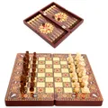 Jeu explorez ecs et de backgammon de dames de chevalier de luxe plateau 3 en 1 mode multiple