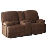 Kevin Upholstered Reclining Loveseat