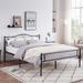 Victoria Metal Platform Bed Frame with Headboard Twin/Full/Queen Size Bed