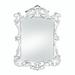 Regal White Distressed Wall Mirror - 17" x 0.5" x 23.8"