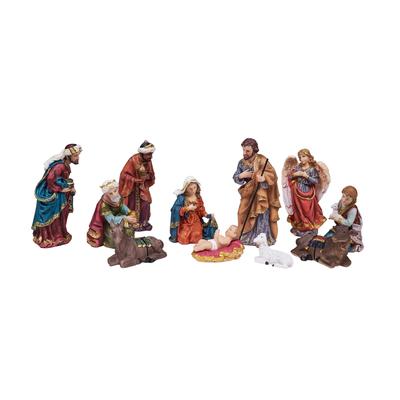 11-piece Religious Christmas Nativity Three Wise Men Figurine Set 20"