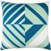 Decorative Wendover Navy 18-inch Throw Pillow Cover