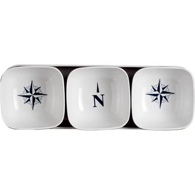 Northwind Snack Set - 4 Pc. Set - 10"L x 3" H x 2-1/4" W