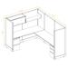 Modular Office Desk Furniture 67H Unpowered Cubicles