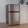 EdgeStar 19 Inch Wide 3.1 Cu. Ft. Energy Star Rated Fridge/Freezer - Stainless Steel