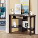 Costway Wooden Corner Desk With Drawer Computer PC Table Study Office